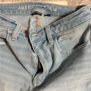 American Eagle Light Denim skinny jeans